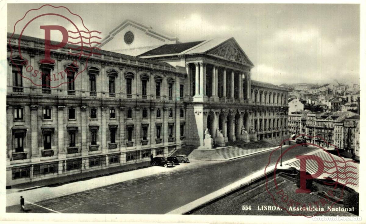 Cartoline: LISBOA. Assembleia Nacional. PORTUGAL LE PORTUGAL