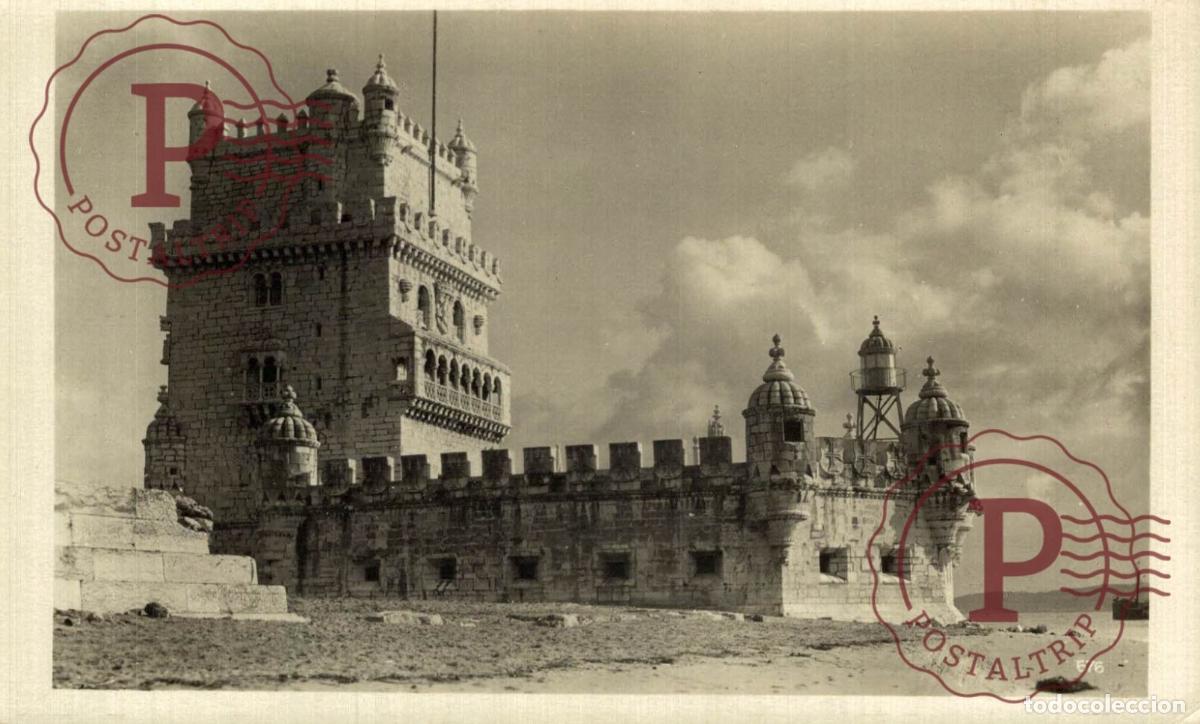 Cartoline: LISBOA. A Torre da Belem. PORTUGAL LE PORTUGAL