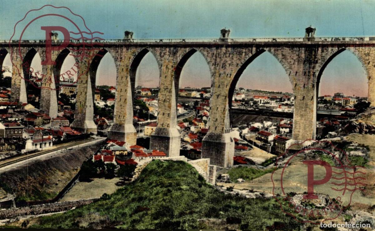 Cartoline: LISBOA. Arcos Das Aguas Livres. PORTUGAL LE PORTUGAL