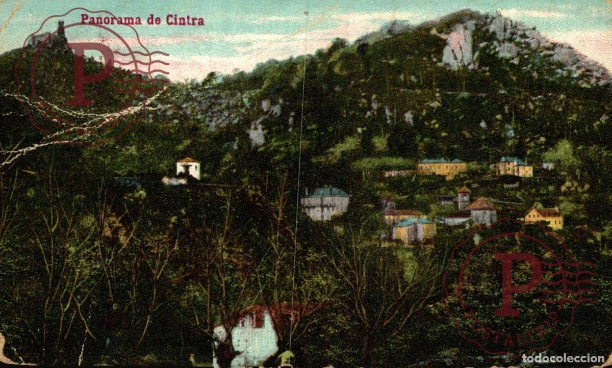 Postales: LISBOA. Panorama de Cintra. PORTUGAL LE PORTUGAL