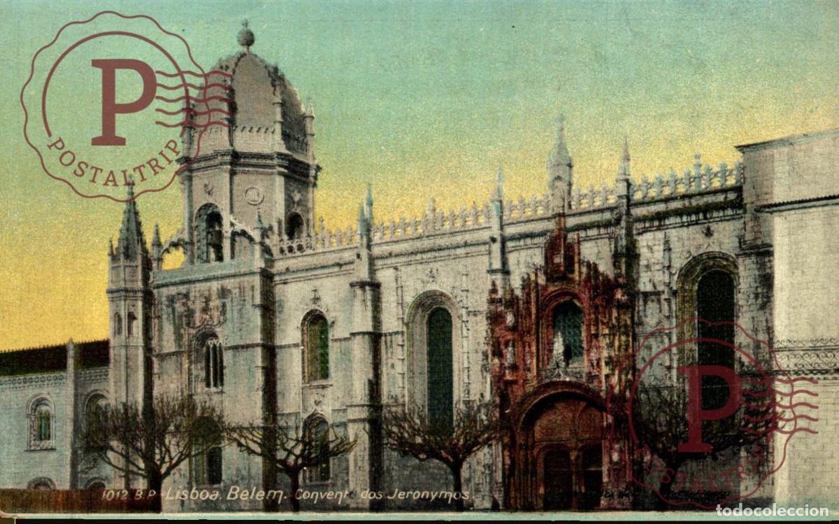 Postales: LISBOA. Belem, Convento Dos Jeronymos. PORTUGAL LE PORTUGAL