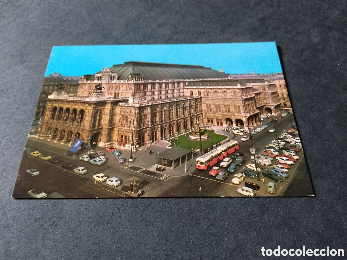 Postales: Postal Viena casa de la &oacute;pera