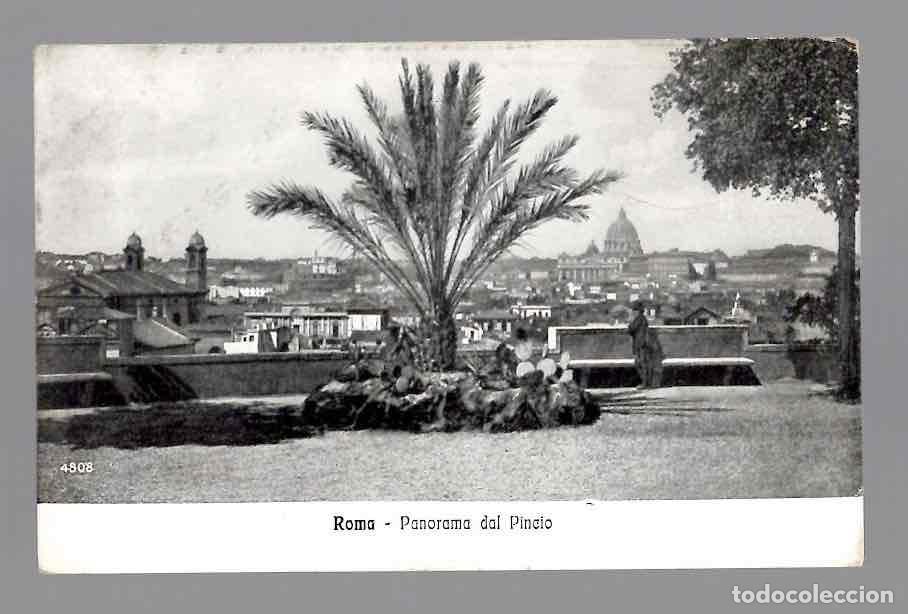 Postales: TARJETA POSTAL ROMA PANORAMA DAL PINCIO