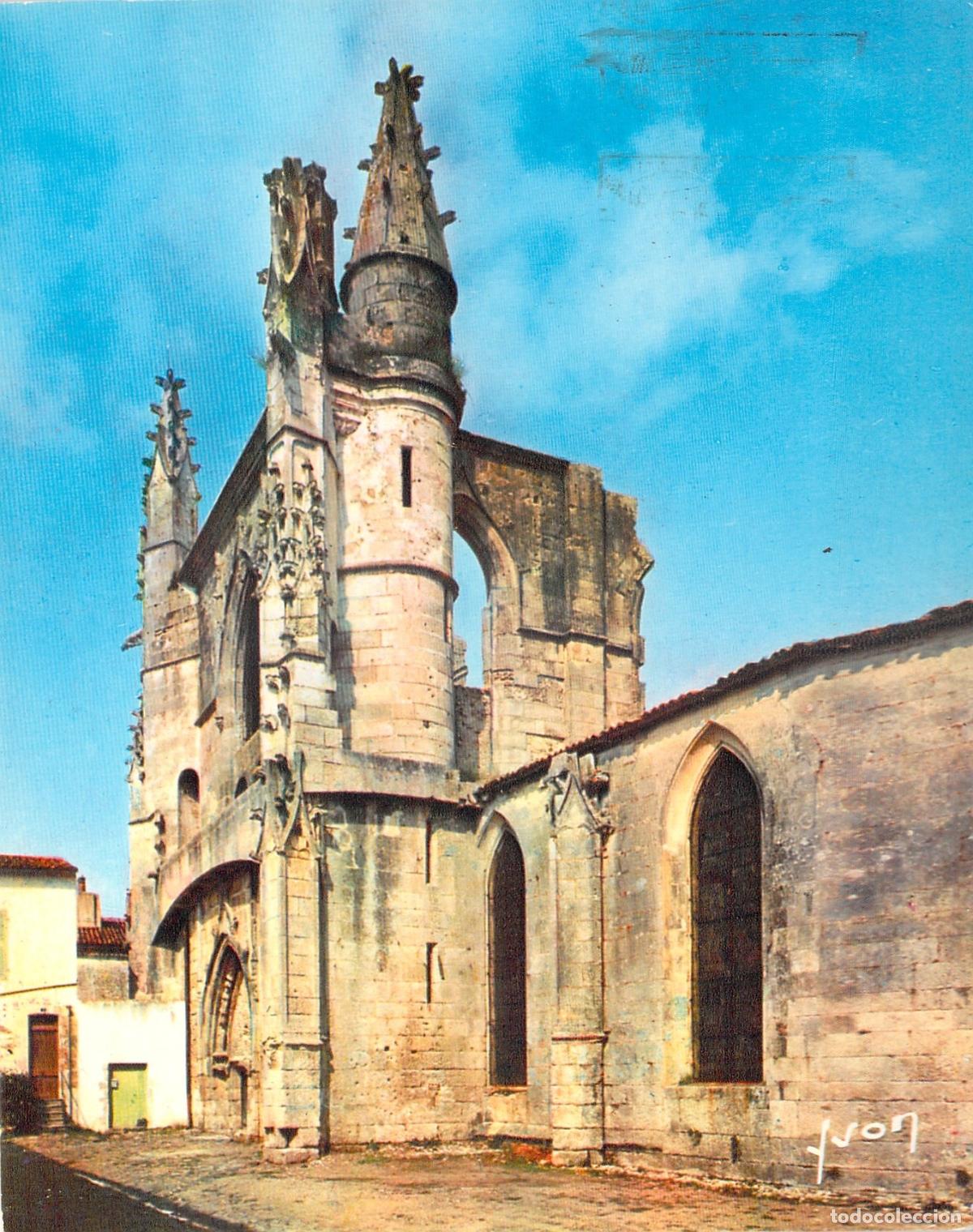 Postales: Postal de la Iglesia de Saint-Martin-de-R&eacute; en Francia
