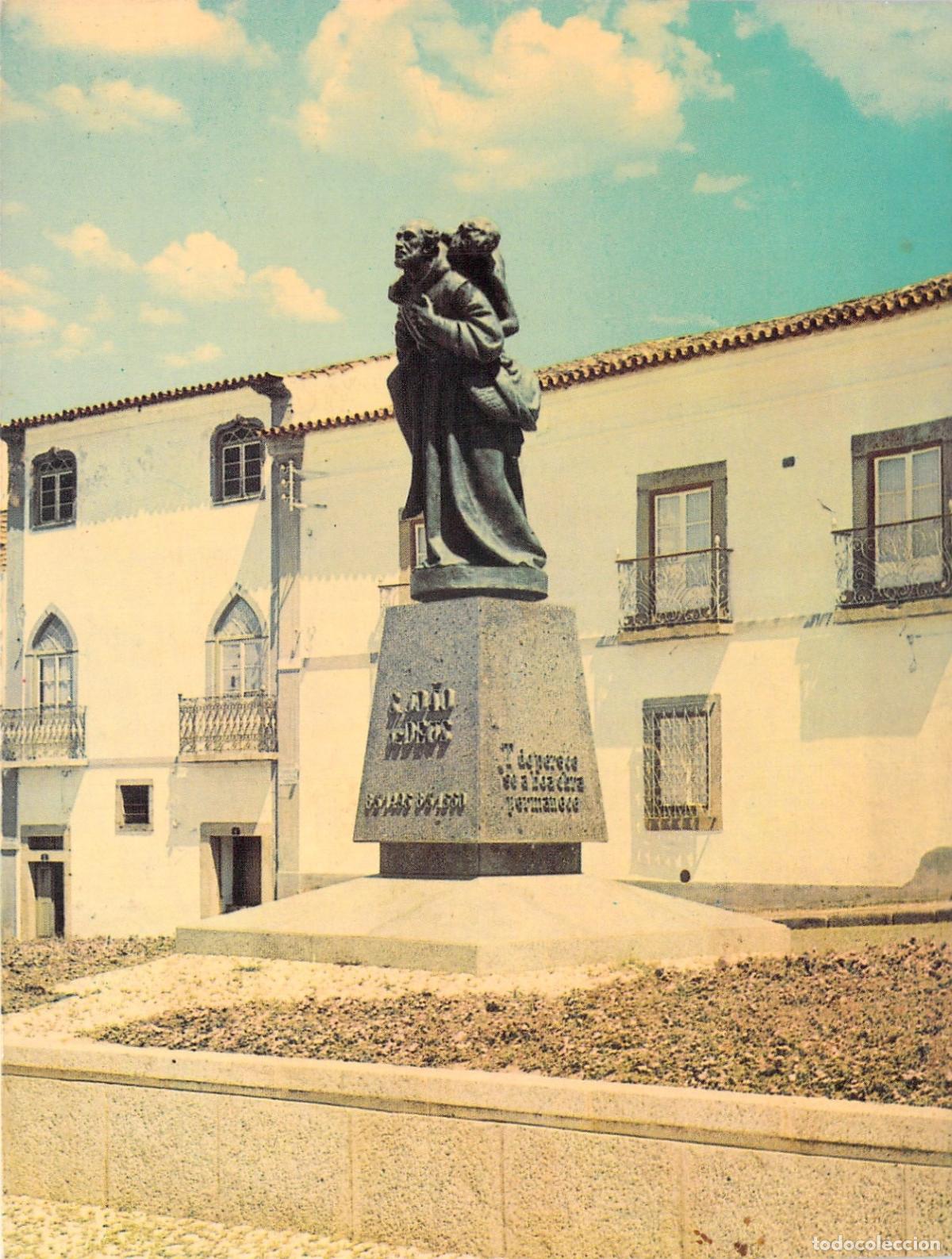 Postcards: Postal del Monumento a San Juan de Dios en Montemor-o-Novo, Portugal