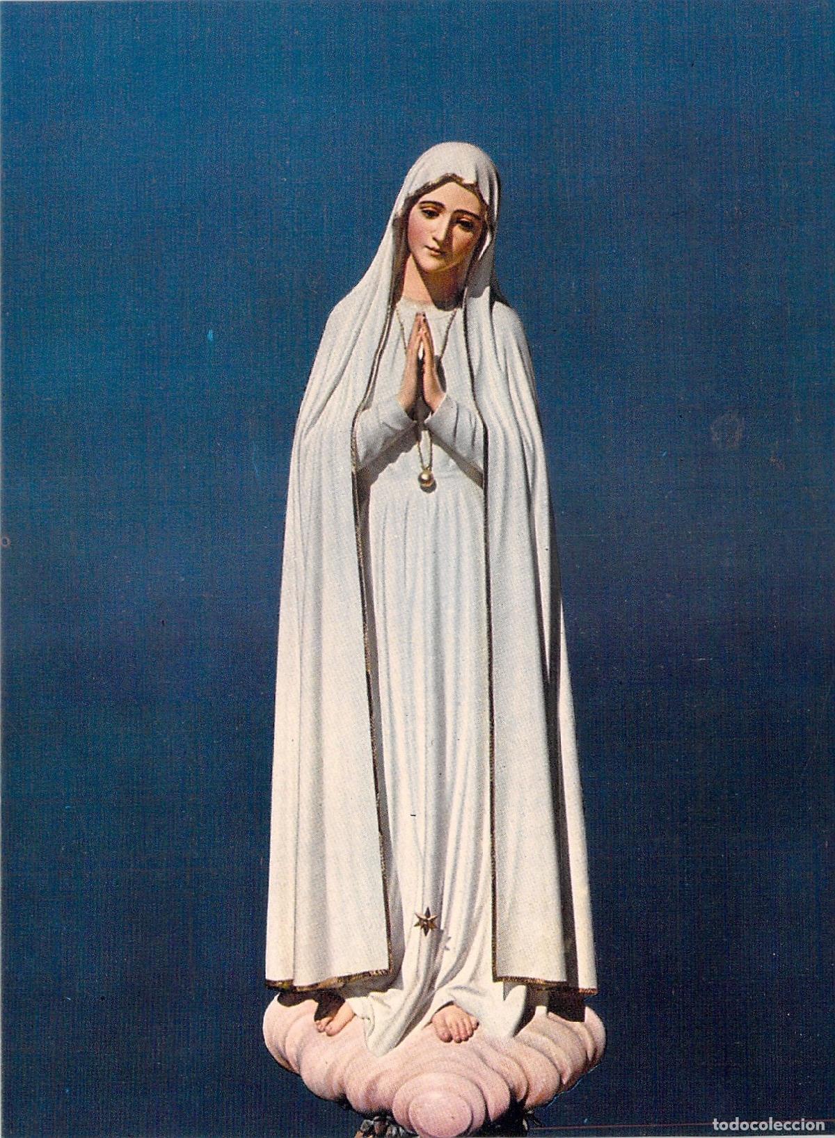 Postales: Postal de Nuestra Se&ntilde;ora de F&aacute;tima