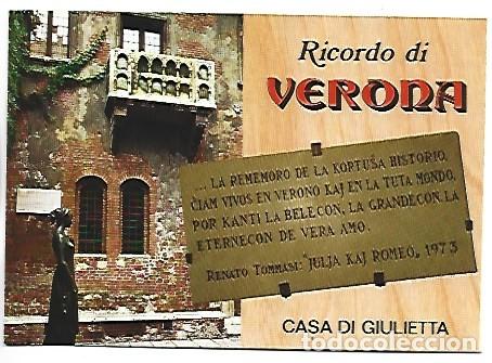 Postales: CASA DI GIULIETA - JULIET&acute;S HOUSE.- VERONA / ITALIA
