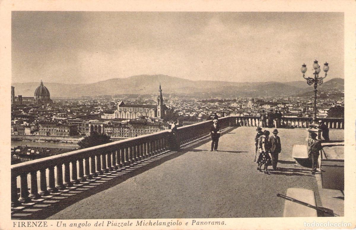 Postales: Postal de Florencia: Vista Panor&aacute;mica desde Piazzale Michelangelo