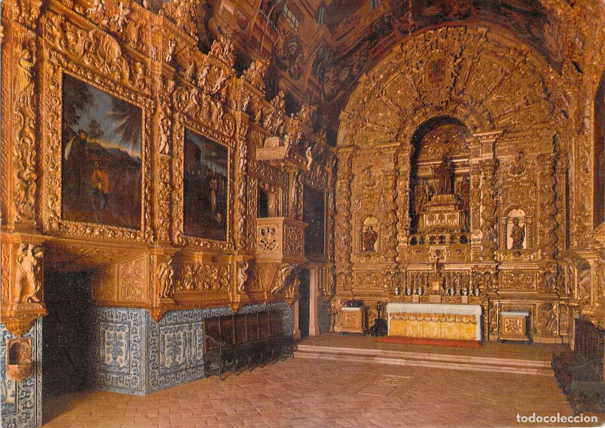 Postales: Postal del interior de la Iglesia de San Antonio en Lagos, Portugal