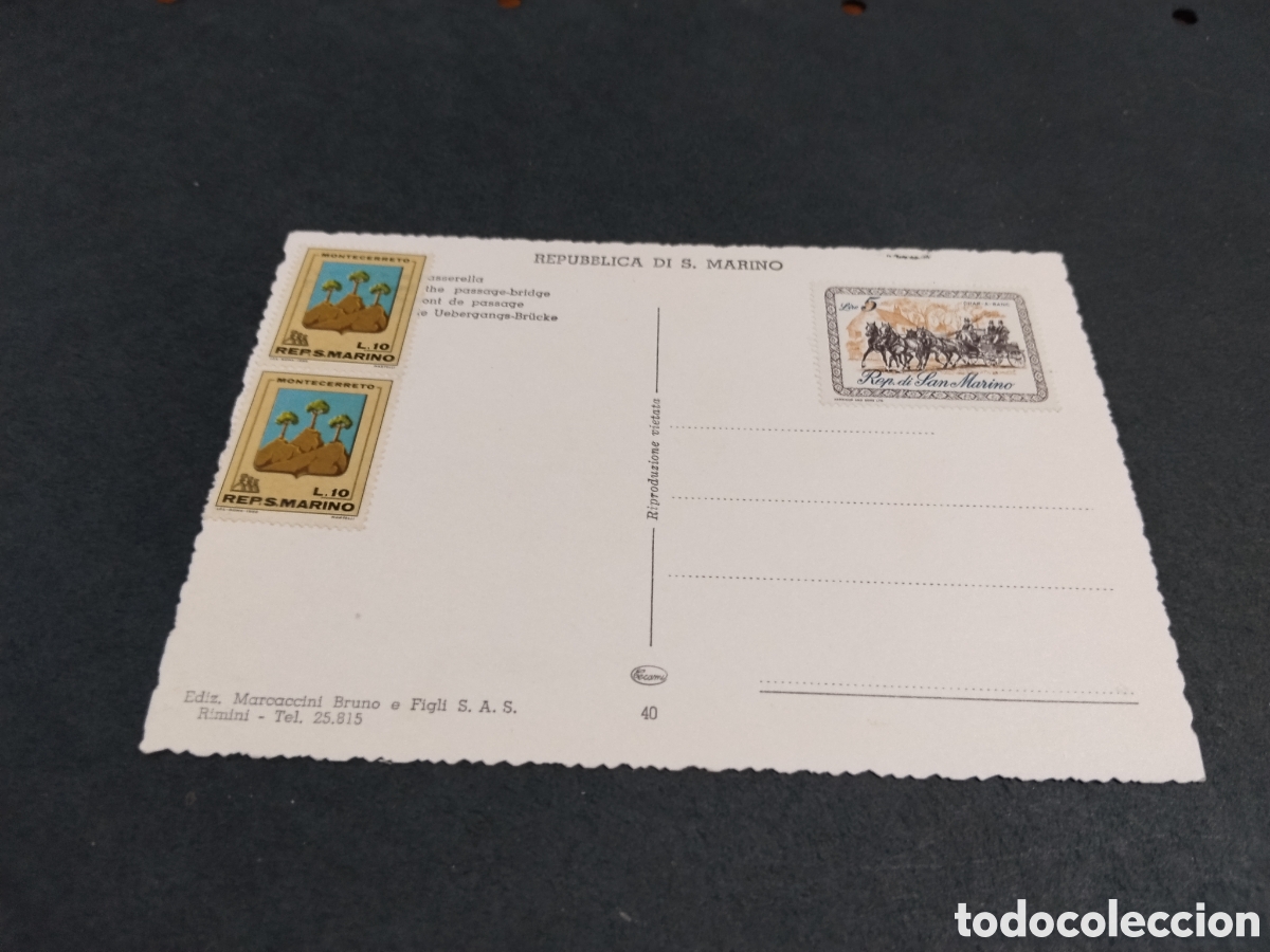 Postales: Postal San Marino, castillo - Foto 2