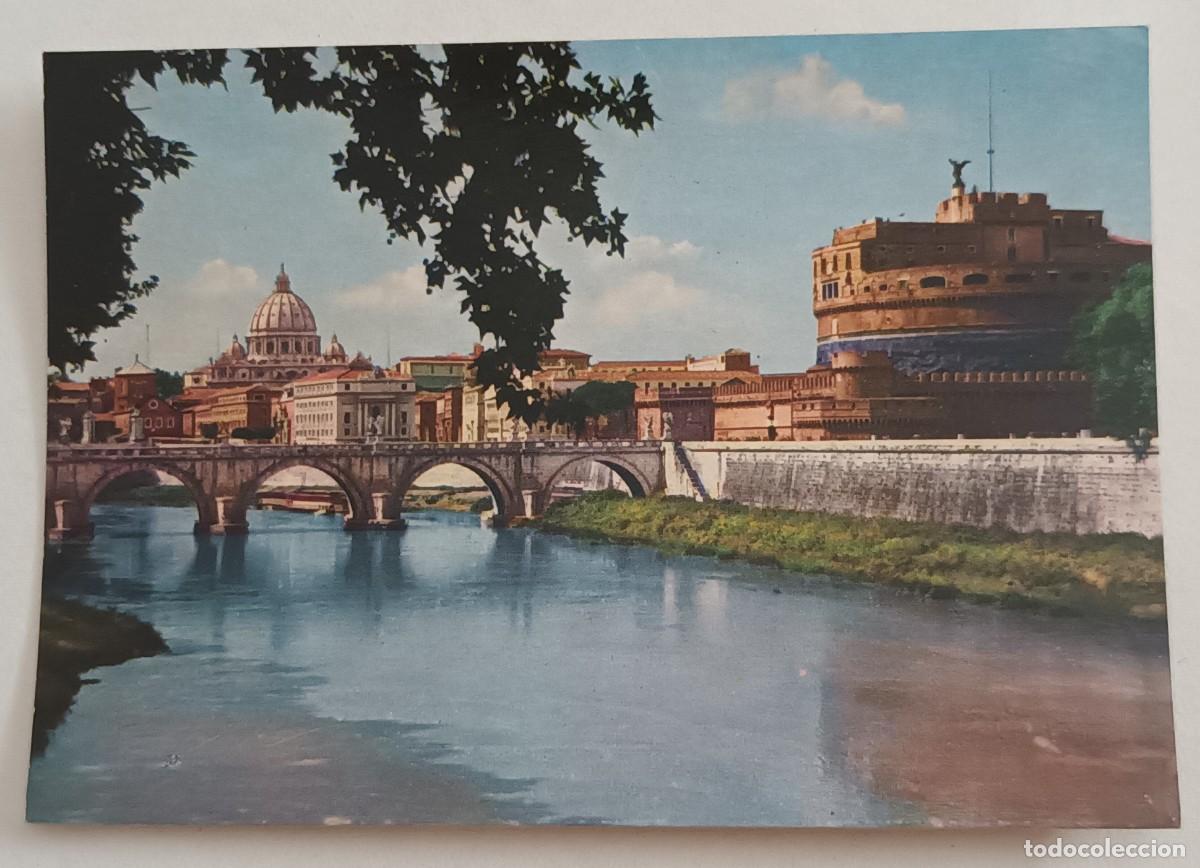 Postales: ROMA (ITALIA). PUENTE Y CASTILLO DE S. ANGELO