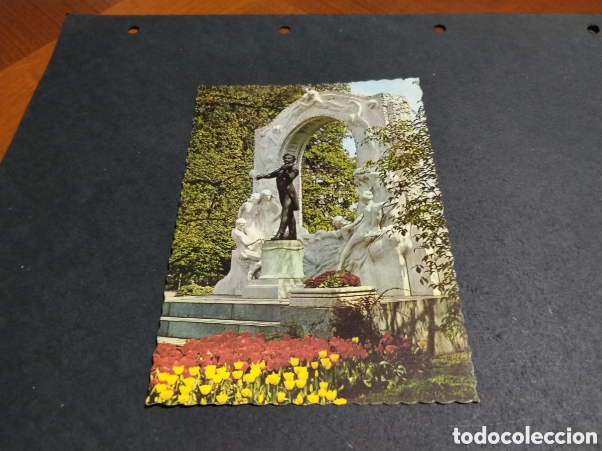 Postales: Postal Viena monumento Johann Strauss