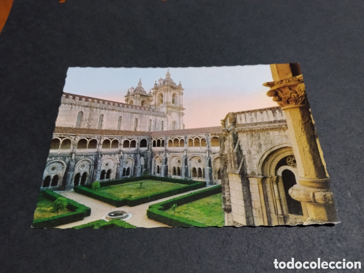 Postales: Postal alcobasa claustro Portugal
