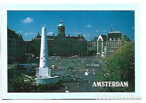 Postales: DAM SQUARE & ROYAL PALACE.- AMSTERDAM / HOLLAND