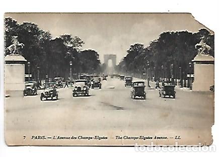 Postales: L&acute;AVENUE DES CHAMPS-ELYSEES.- PARIS / FRANCIA
