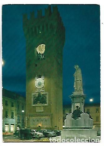 Postales: PIAZZA G. LEOPARDI - NOTTURNO.- RECANATI / ITALIA