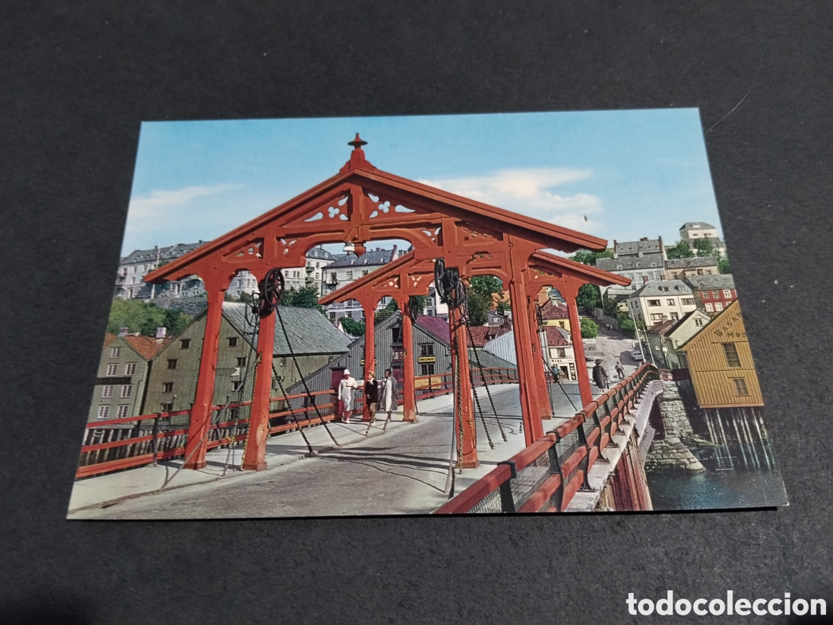Postales: Postal Noruega puente...... - Foto 1