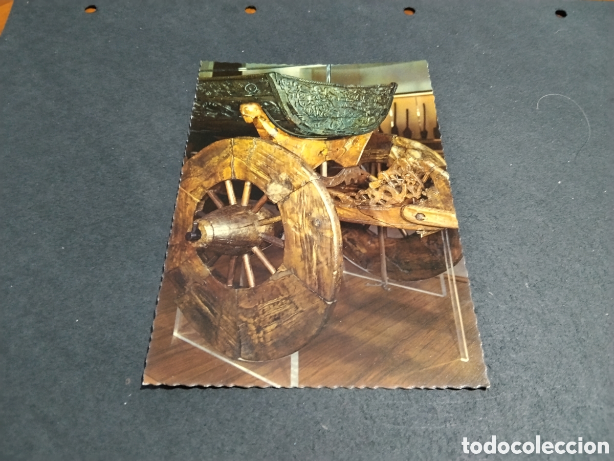 Postales: Postal Noruega vognen fra Oseberg
