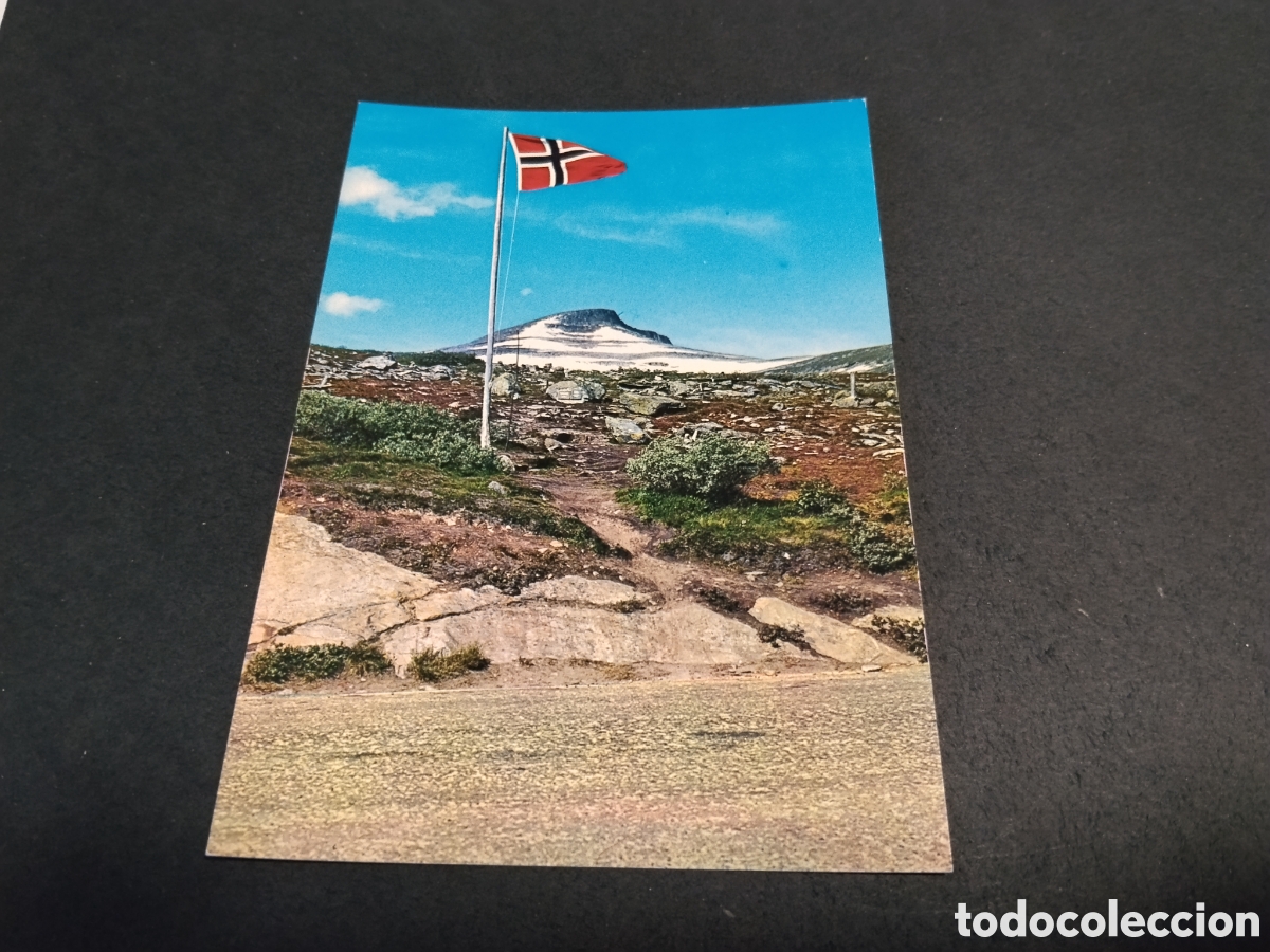Postales: Postal Noruega, bandera