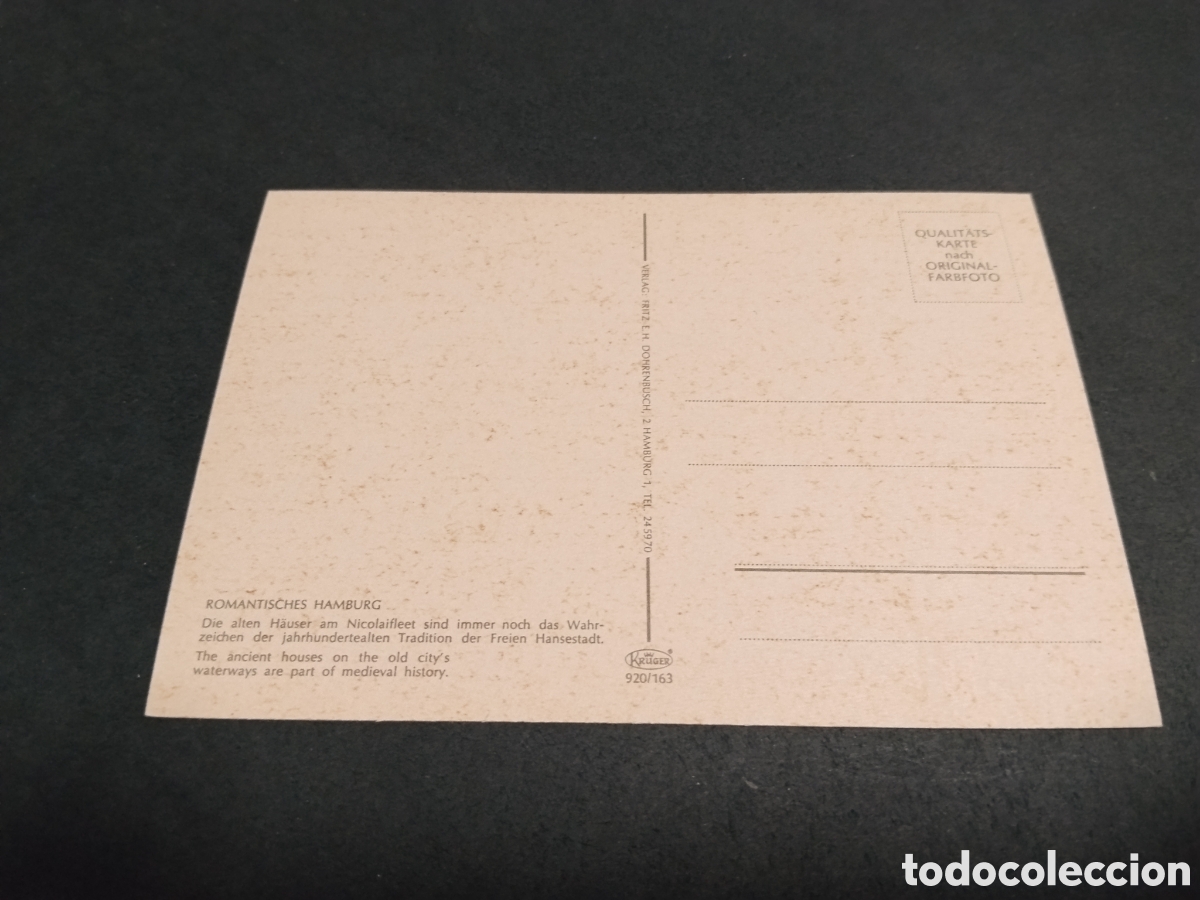 Postales: Postal romantisches Hamburgo - Foto 2