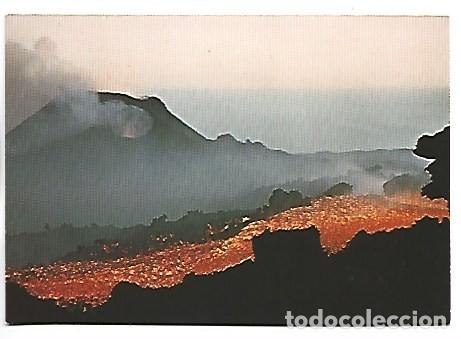 Postales: ERUZIONE 1978 - LAVAFLOW.- ETNA / ITALIA