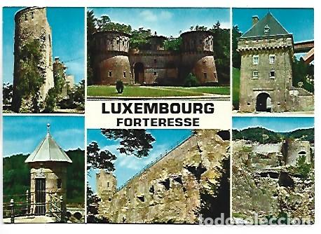 Postales: 6 VISTAS DE LA FORTERESSE.- LUXEMBOURG