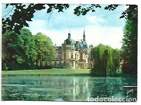 Postales: LE CHATEAU VU DU PARC.- CHANTILLY / FRANCIA