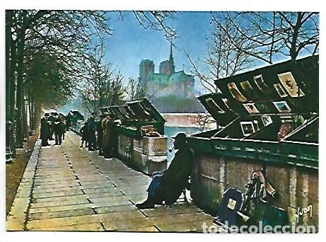 Postales: LES BOUQUINISTES DU QUAI DE LA TOURNELLE.- PARIS / FRANCIA