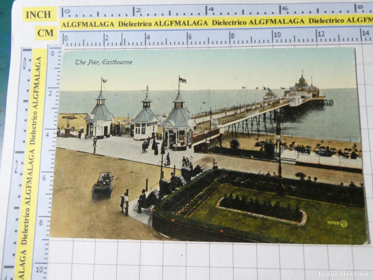 Postales: ANTIGUA POSTAL DE GRAN BRETA&Ntilde;A REINO UNIDO. EASTBOURNE THE PIER. 1012