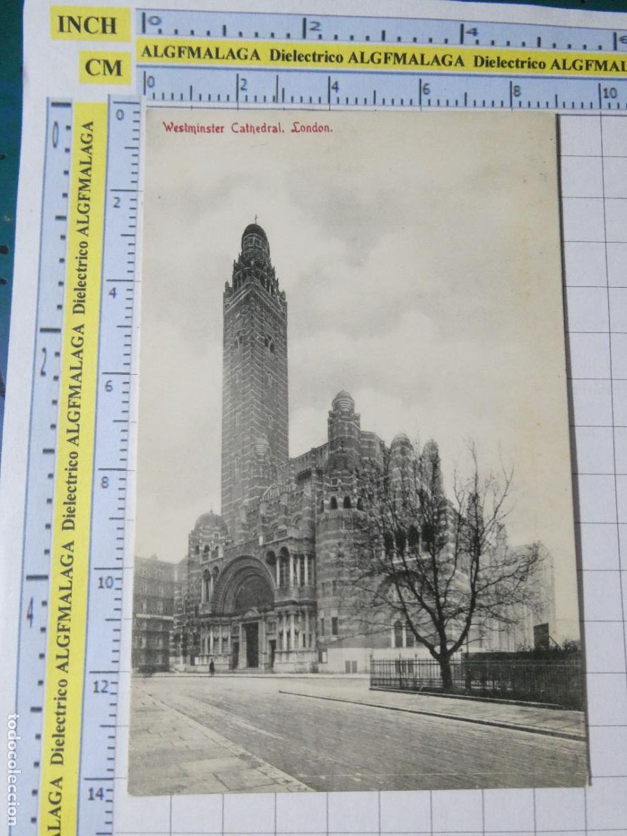 Postales: ANTIGUA POSTAL DE GRAN BRETA&Ntilde;A REINO UNIDO. LONDRES WESTMINSTER CATHEDRAL. 1015