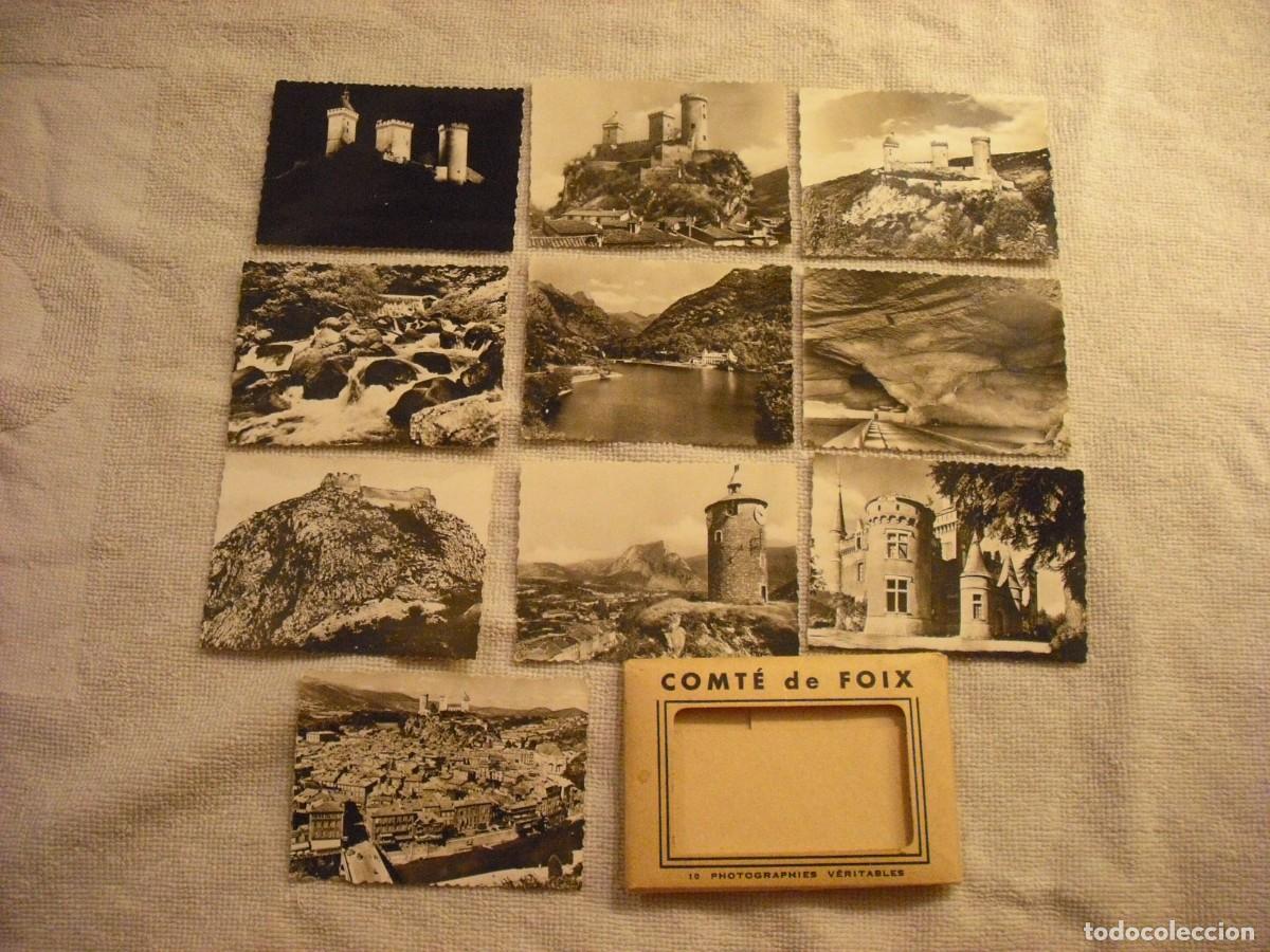 Postkarten: COMTE DE FOIX , 10 POSTALES / FOTOGRAFIA DE PEQUE&Ntilde;AS DIMENSIONES