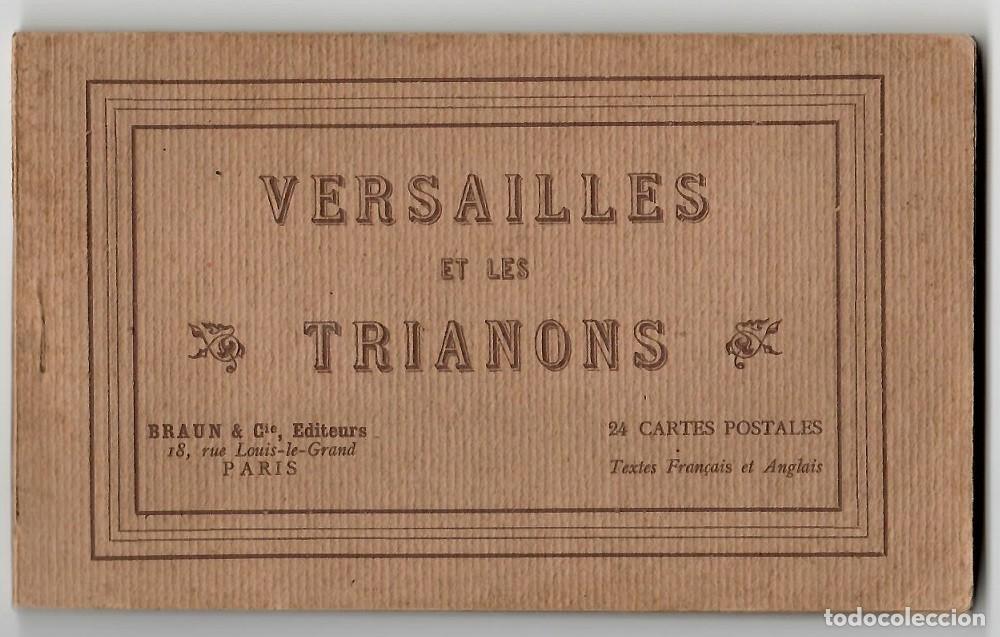 Cartoline: Versailles et les Trianons - 24 Cartes postales &middot; Braun & Cie Editeurs Paris / Completo - Muy escaso