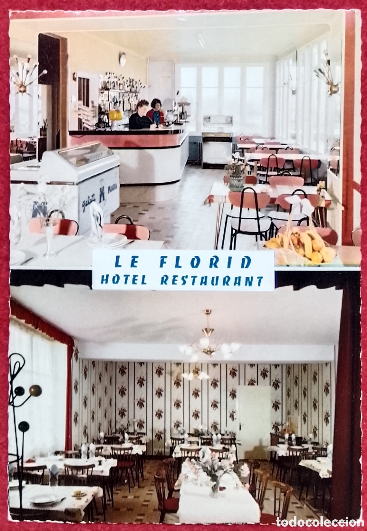 Postales: Postal n&deg;87 Hotel Le Florid La Crouzille Francia
