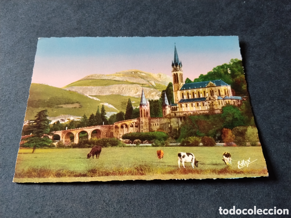 Postales: Postal Lourdes bas&iacute;lica prado - Foto 1