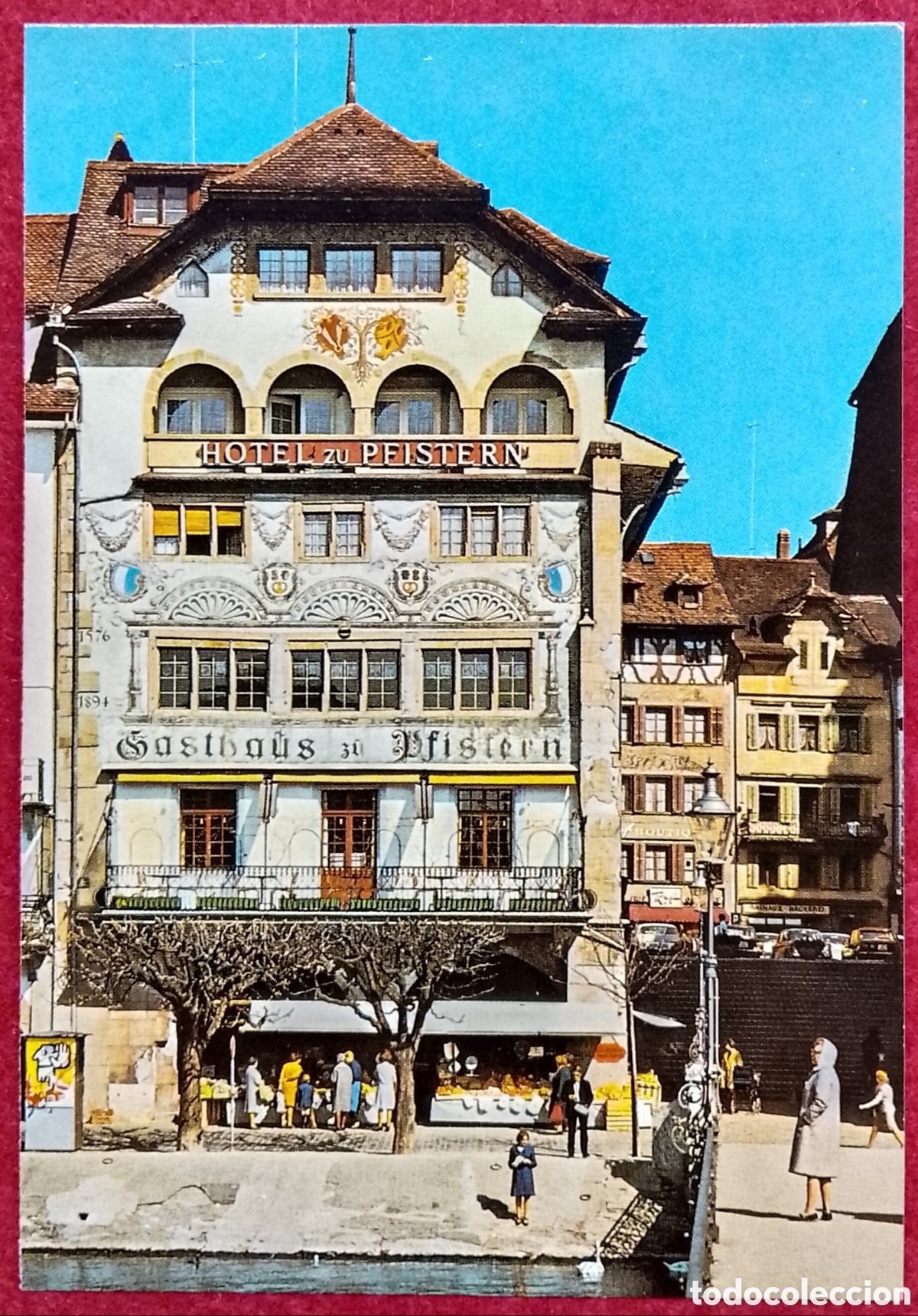 Postales: Postal n&deg;234 Hotel Gastabaus Zu Pfistern serie Micheloti