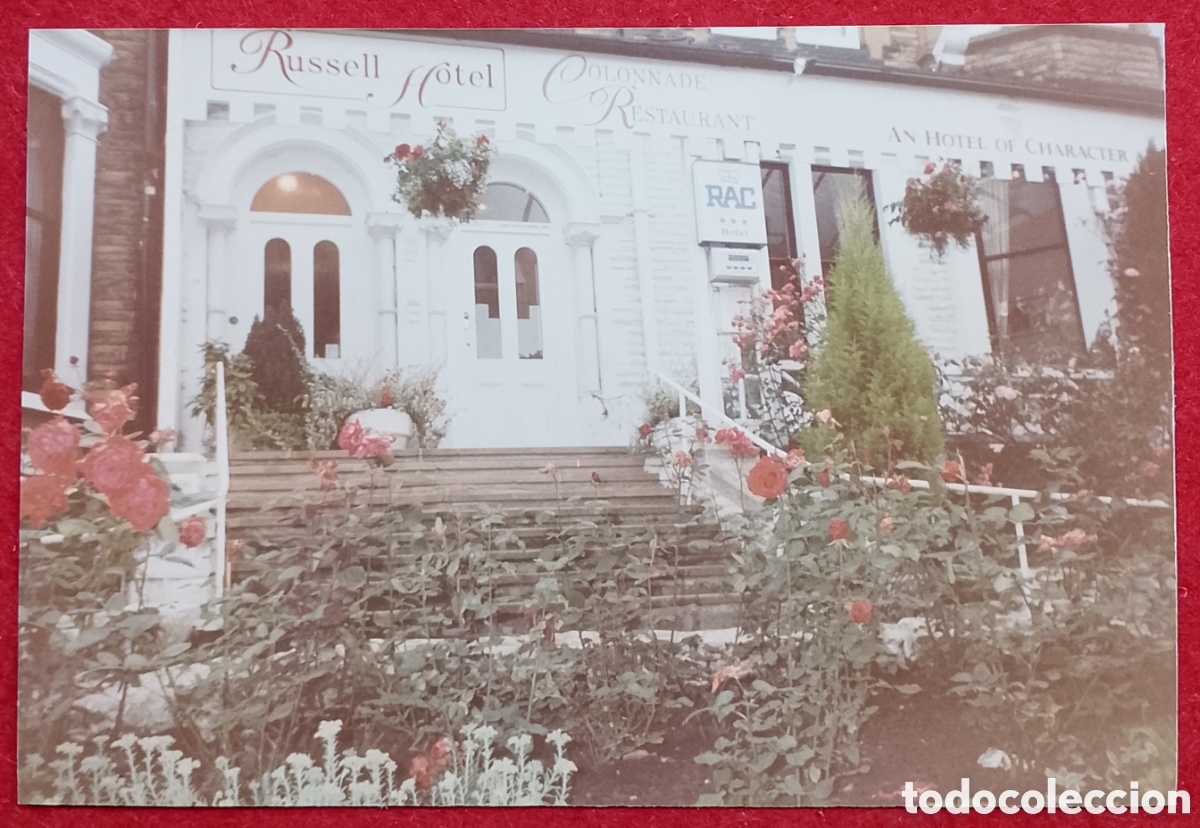 Postales: Postal Hotel ciudad balneario Russell Harrogate Inglaterra