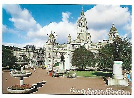 Postales: GEORGE SQUARE.- GLASGOW