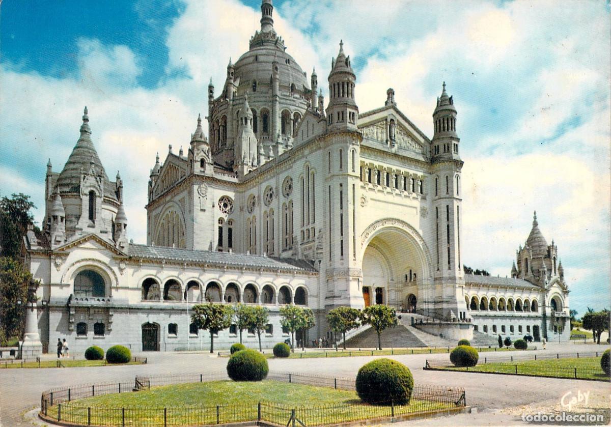Cartes Postales: Postal de la Bas&iacute;lica de Santa Teresa en Lisieux, Francia