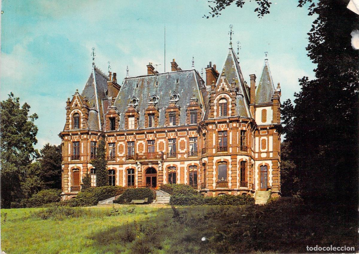 Postales: Postal del Castillo de l'Hermite en Rugles, Francia