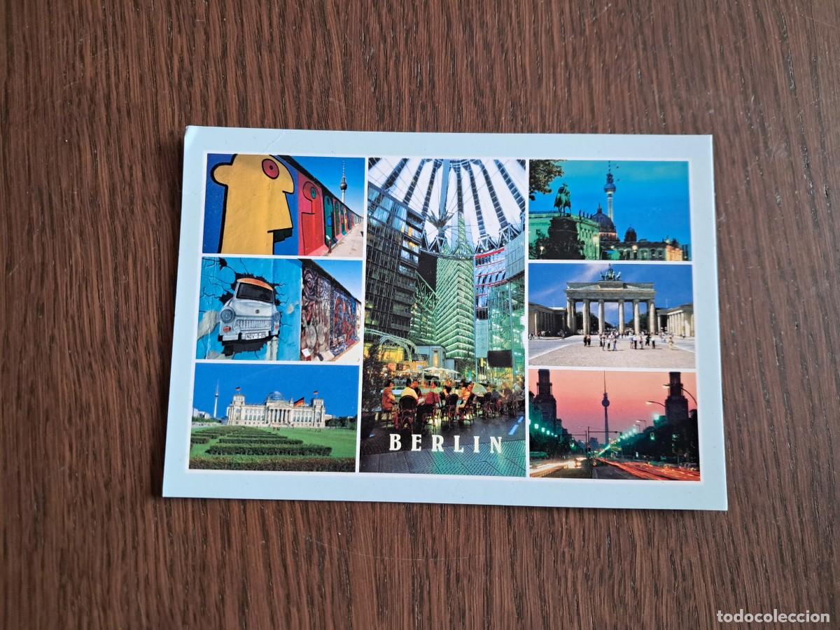 Postales: postal de Alemania, diferentes vistas de Berlin.