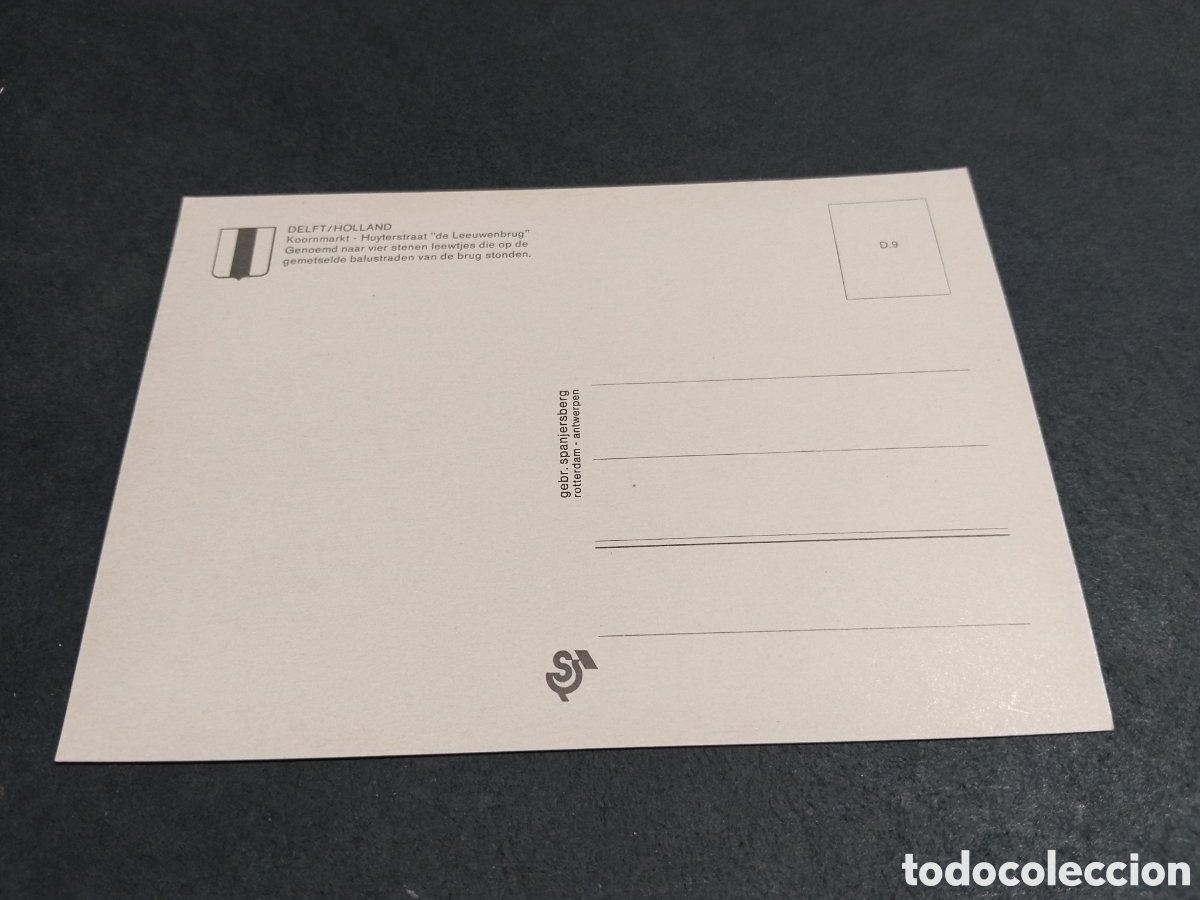 Postales: Postal Delf, Holanda - Foto 2