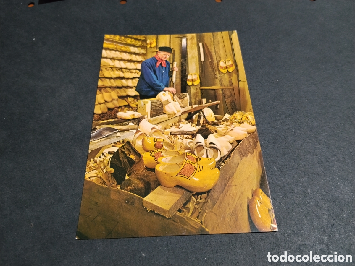 Postales: Postal Holanda fabricante zuecos