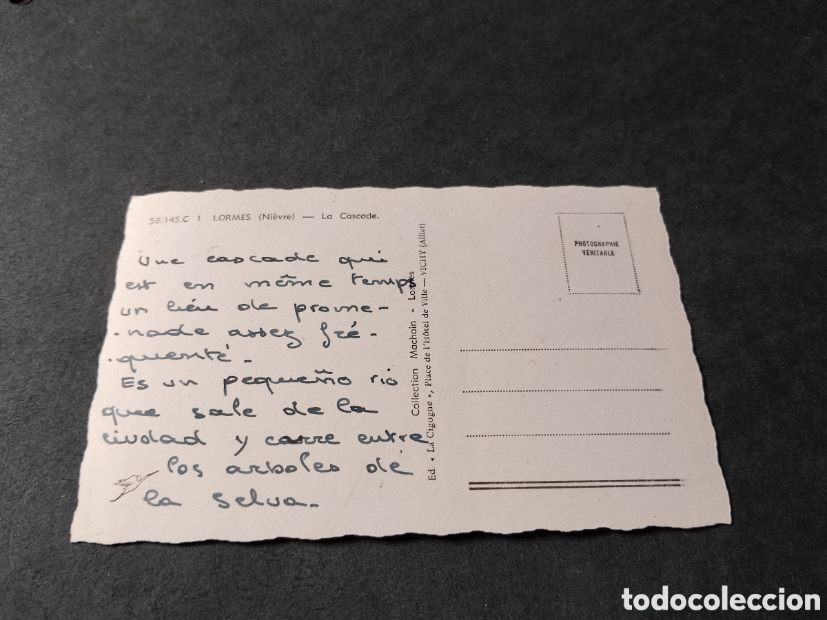 Postales: Postal Lormes,cascada - Foto 2