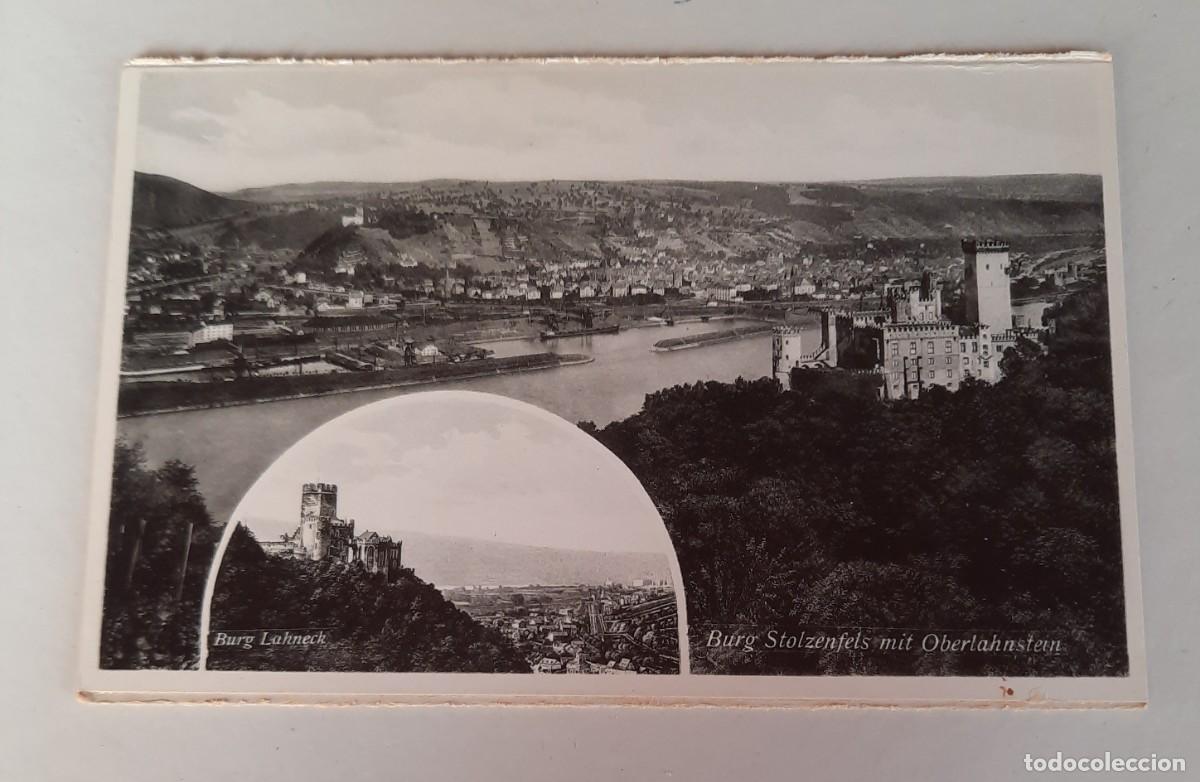 Cartes Postales: Deutsche Rhein, old Black&white postcard with photos, n&deg;2