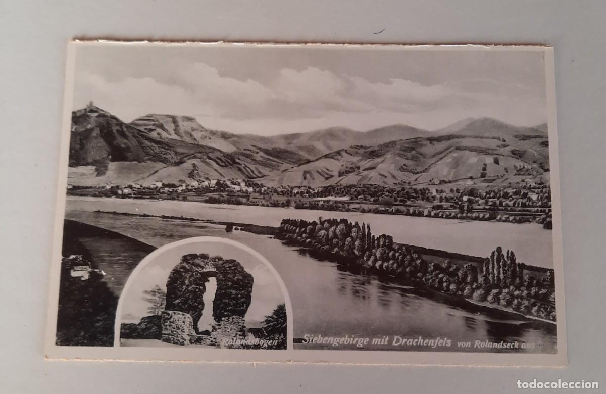 Postkarten: Deutsche Rhein, old Black&white postcard with photos, n&deg;10