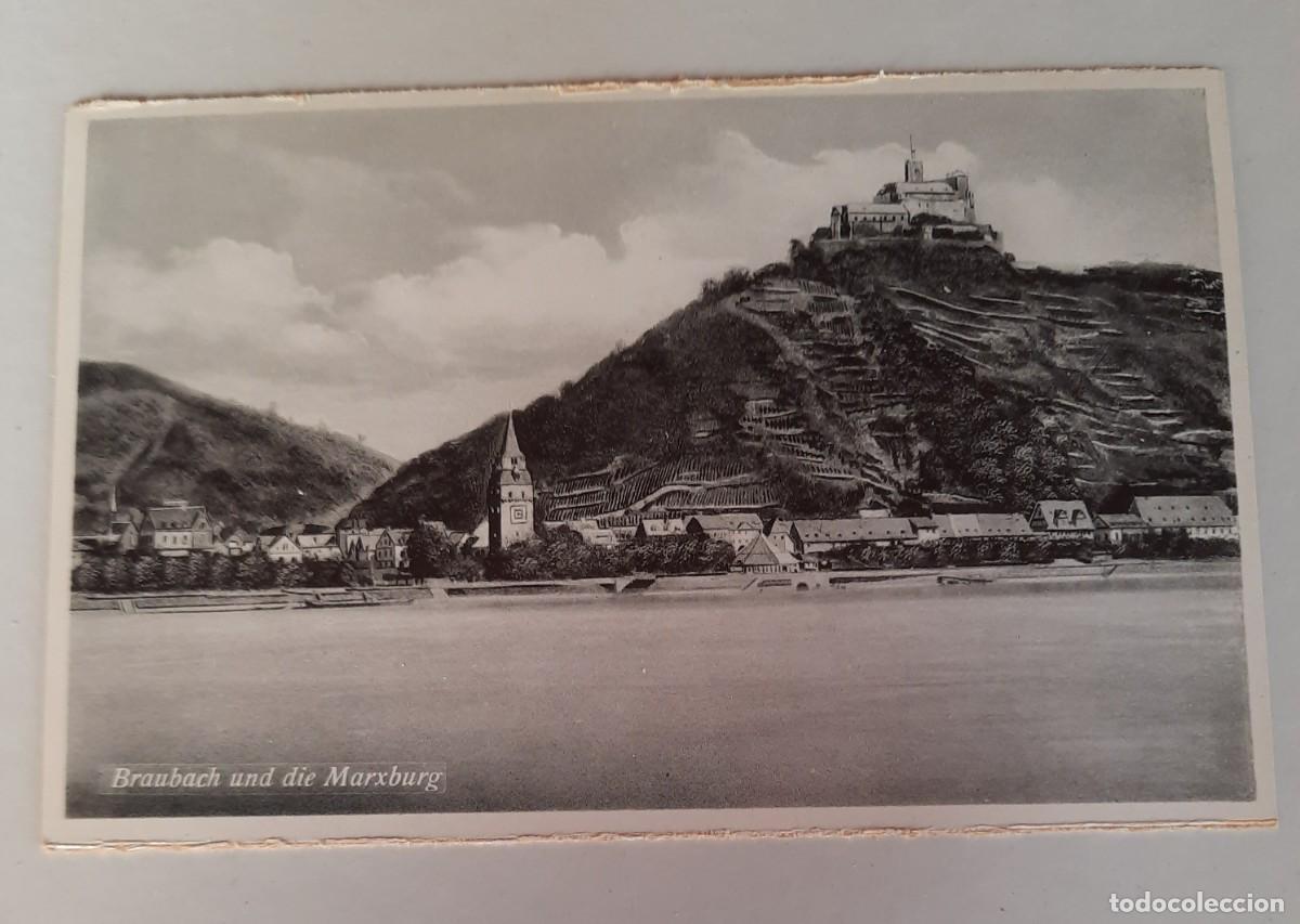 Postkarten: Deutsche Rhein, old Black&white postcard with photos, n&deg;12