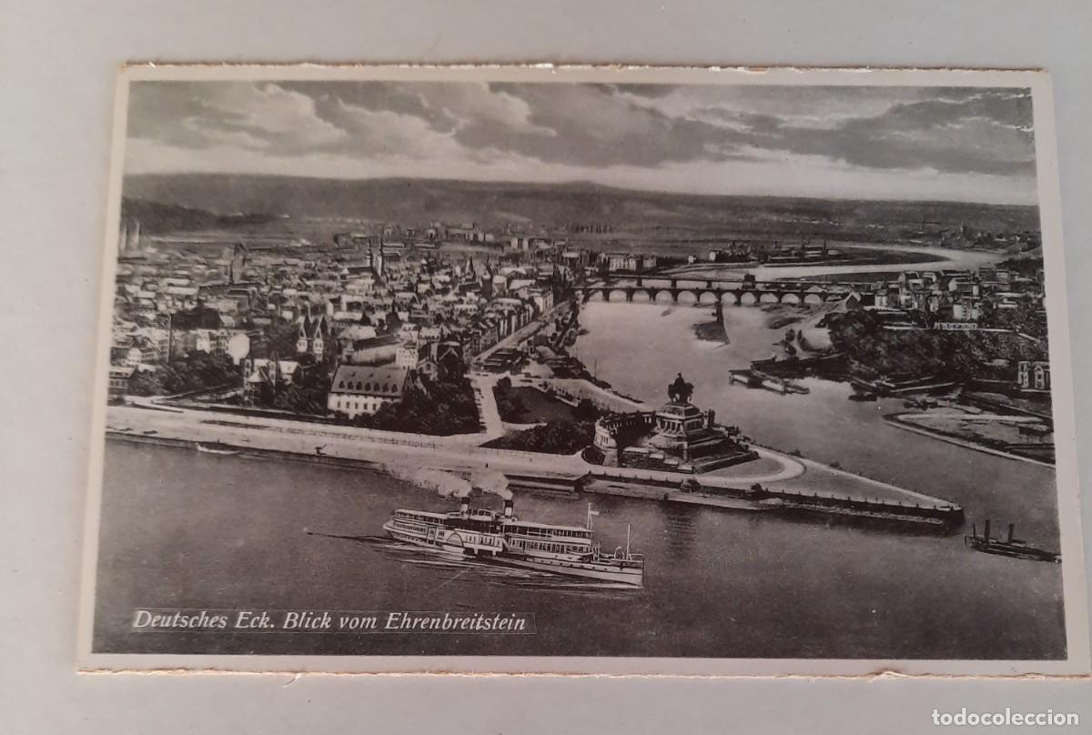 Postcards: Deutsche Rhein, old Black&white postcard with photos, n&deg;13