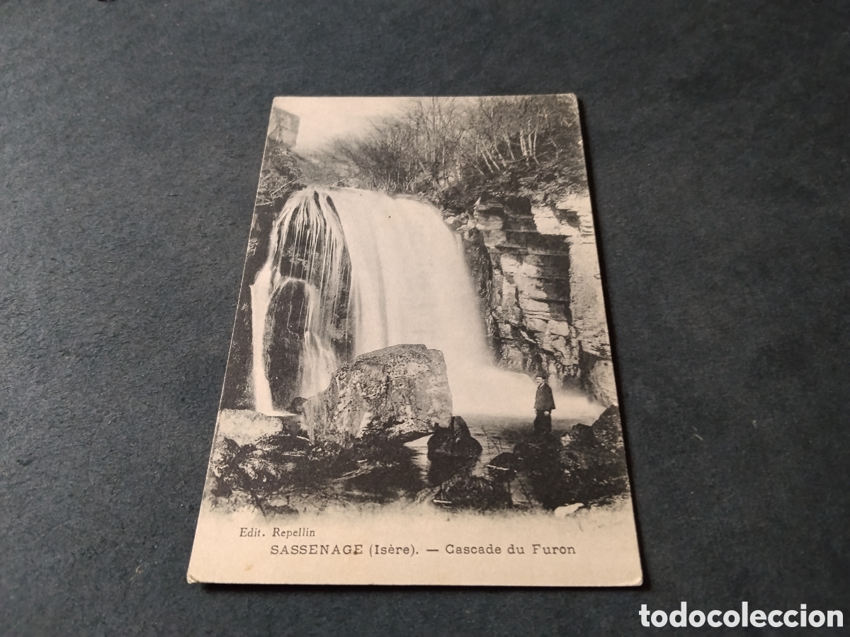 Postales: Postal antigua Sassennage, cascadas