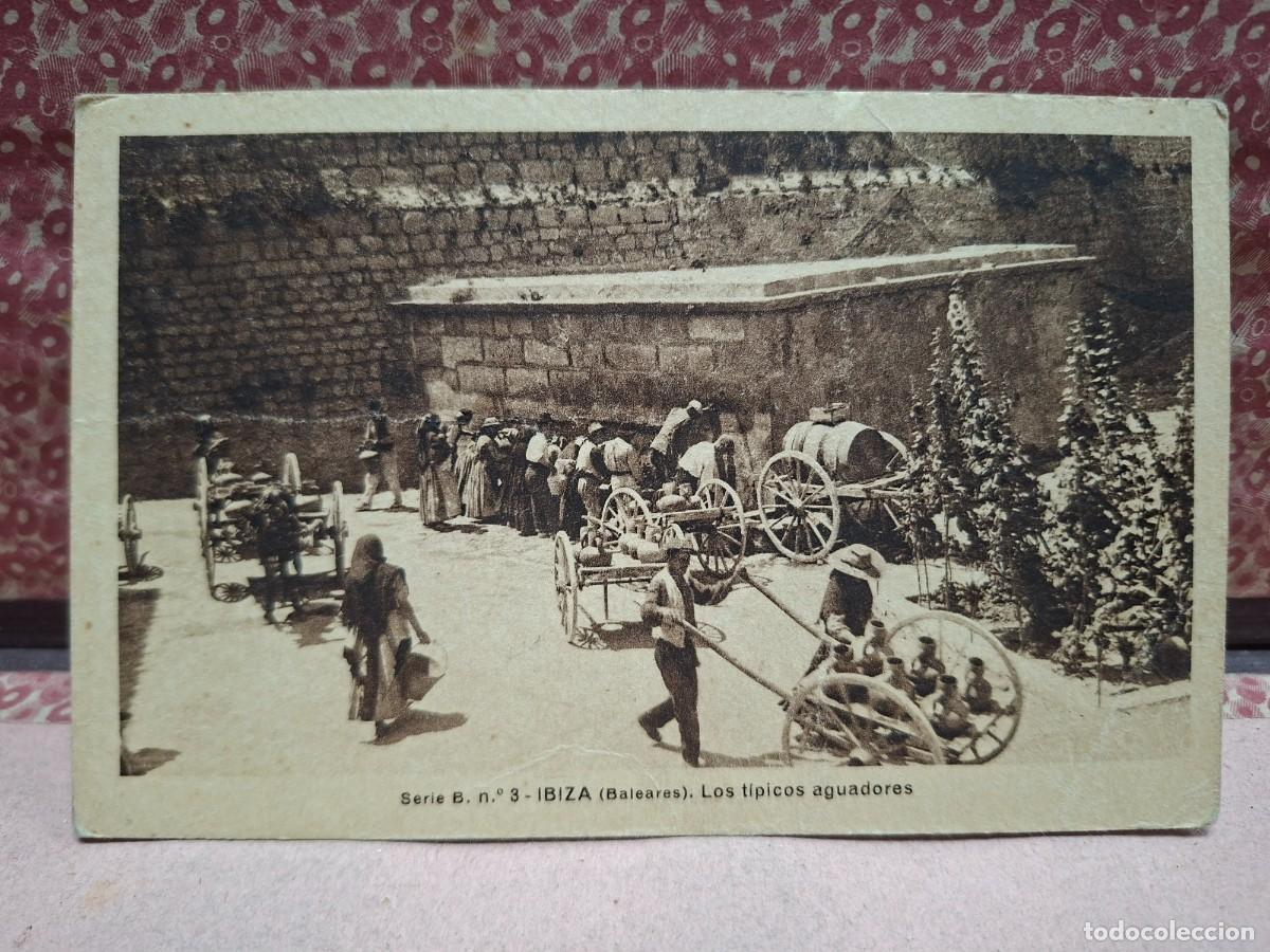 Postales: ANTIGUA POSTAL IBIZA BALEARES AGUADORES SERIE B 3