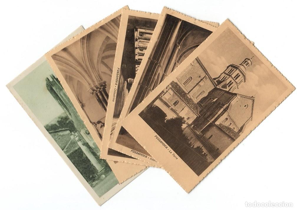 Cartes Postales: 5 Postales antiguas de Fossanova ( Italia ) - Muy escasas / Lote comercial - Ideal para reventa